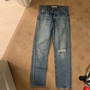 Levi’s wedgie straight jeans size 24
